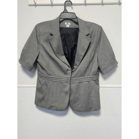 Women's Worthington‎ Blazer, Size 14, Gray - Picture 1 of 9